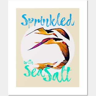 Black Skimmer - Sprinkled with Sea Salt Posters and Art